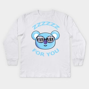 Koya Bts Zzz Kids Long Sleeve T-Shirt